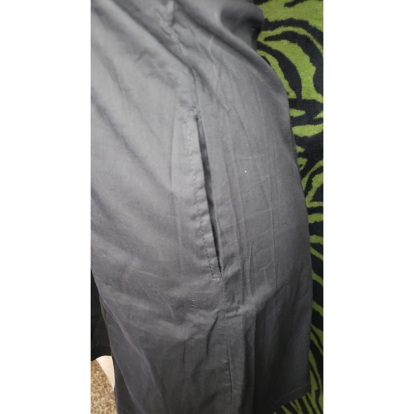 F21 Black collared button up s/s dress size S - Picture 8 of 10